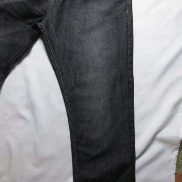 4/$14 PAPER DENIM & CLOTH mens JEANS dark gray DENIM black SIZE 42/32 - Picture 7 of 10